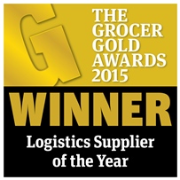 Gold15 Winner Logo Logistics Supplier